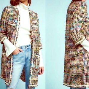 Anthropologie ett:twa Berwyn Tweed Jacket NWT